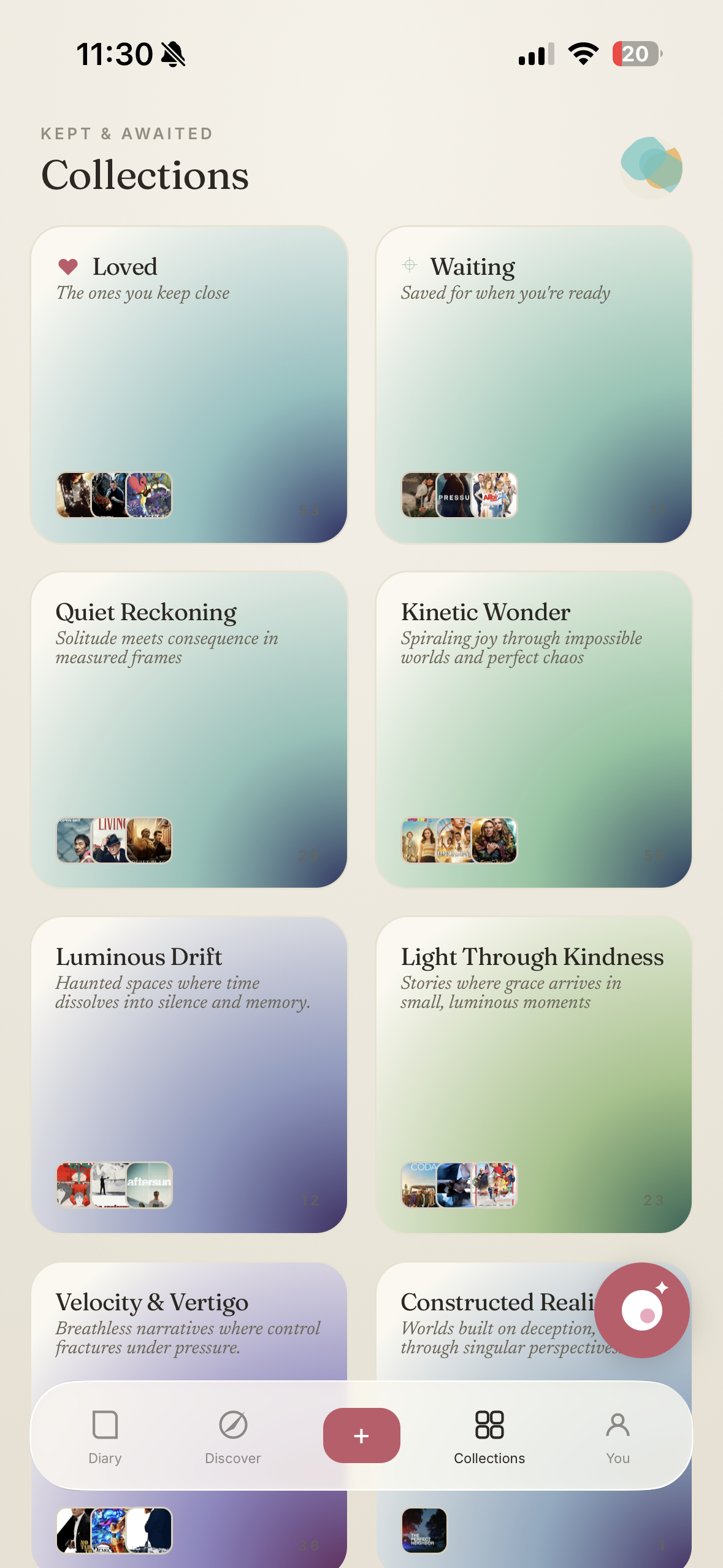 Wistly Collections — self-naming smart folders